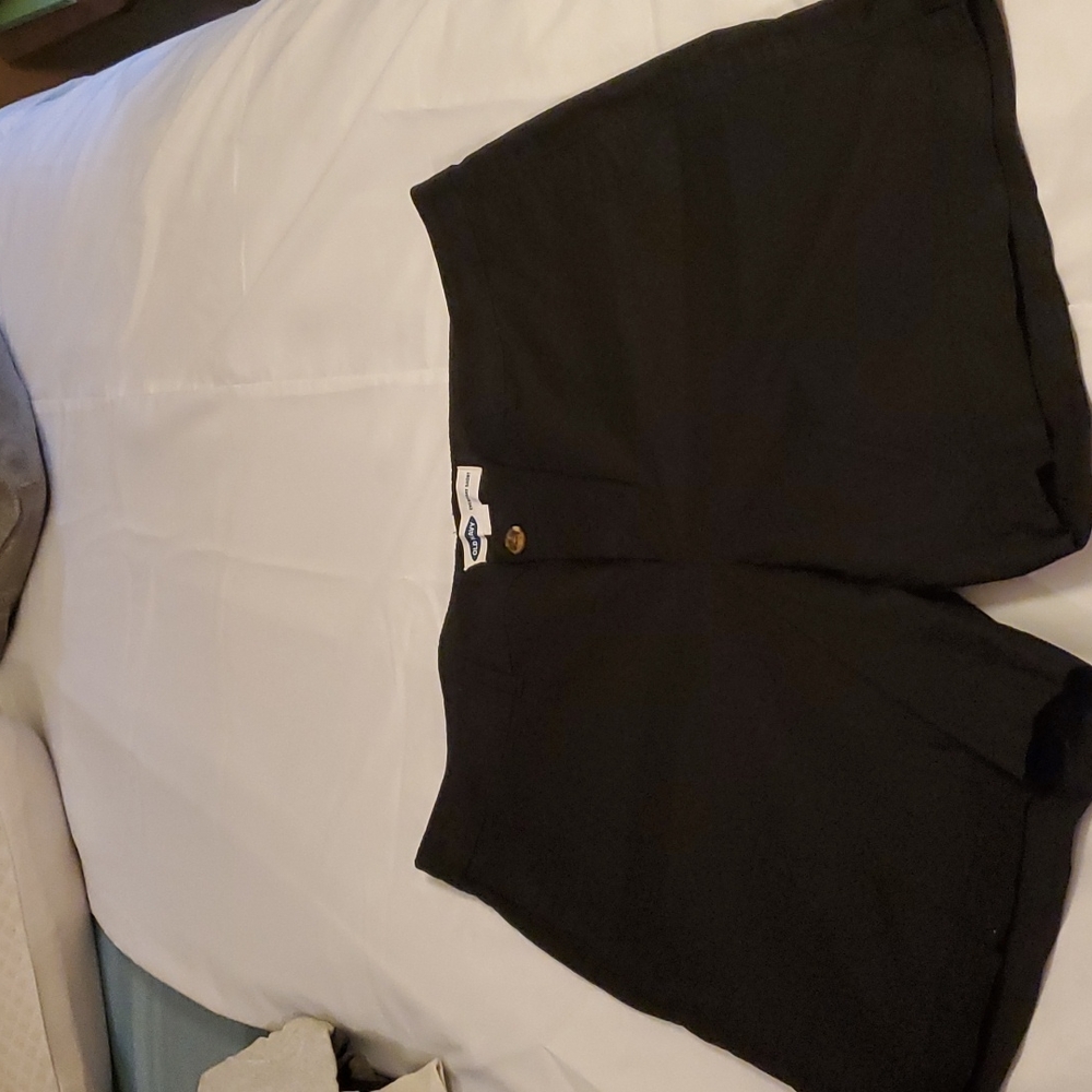 Old Navy, black shorts, size 16